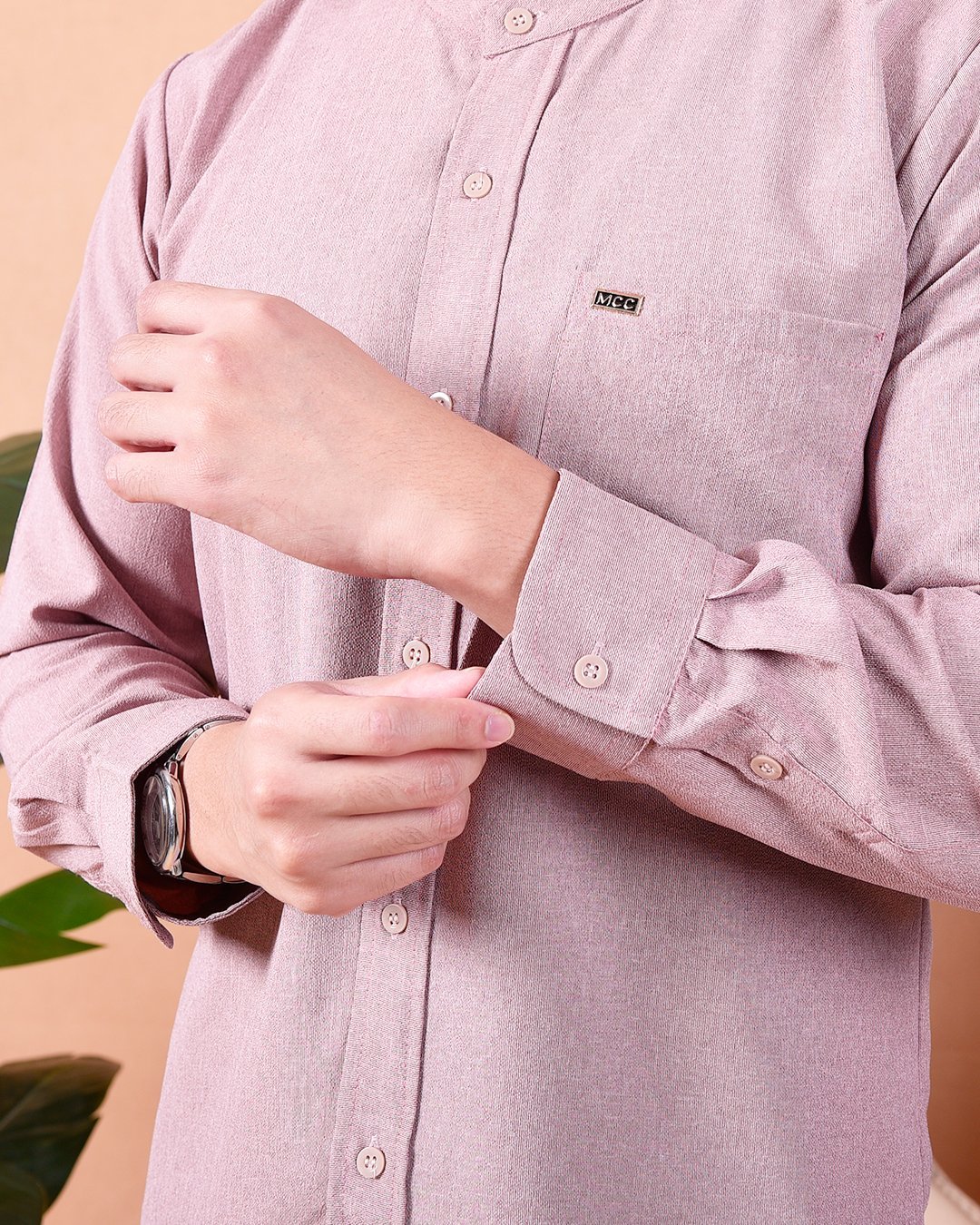 Kurta Long Sleeves Imran - Dust Purple
