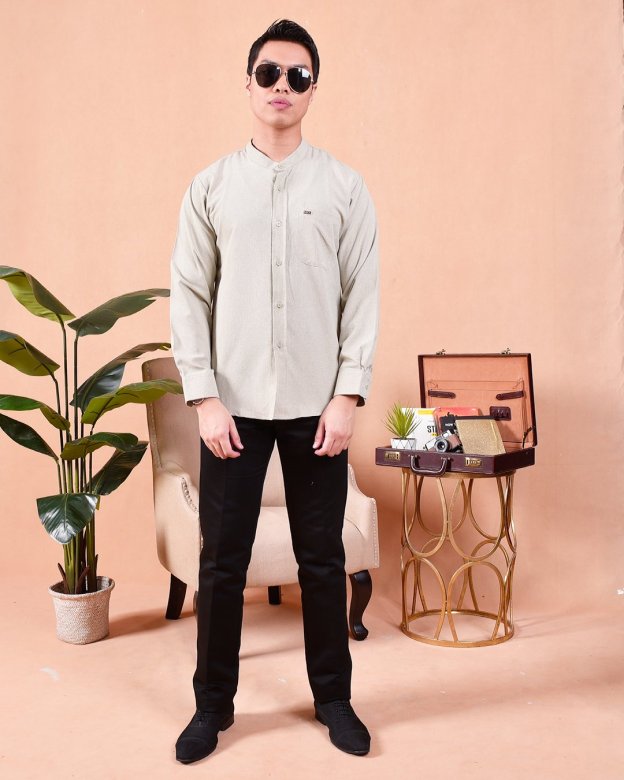 Kurta Long Sleeves Imran - Grass Green