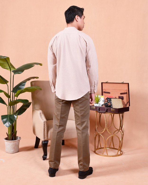 Kurta Long Sleeves Imran - Latte Cream
