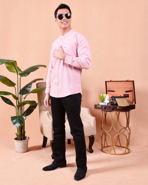 Kurta Long Sleeves Imran - Light Pink