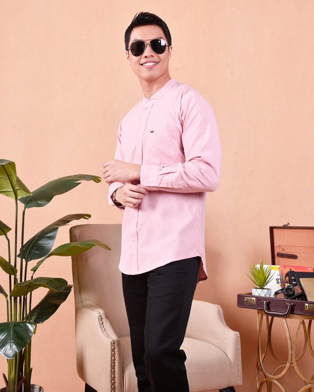 Kurta Long Sleeves Imran - Light Pink