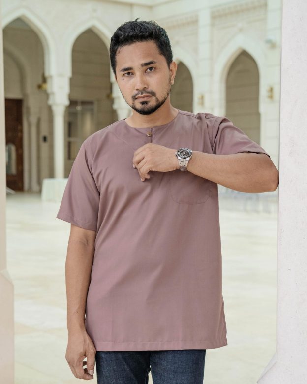 Kurta Saufi Hombre x MCC Lifestyle  - Dusty Purple