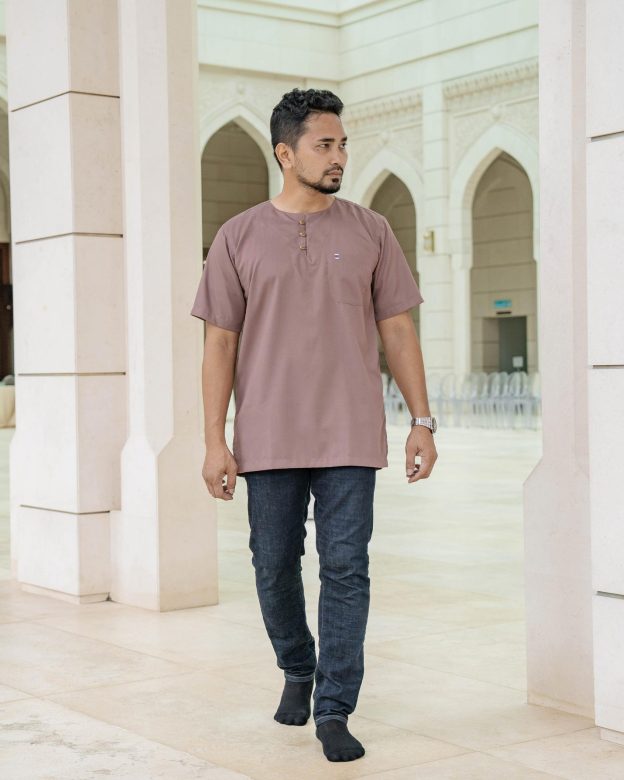 Kurta Saufi Hombre x MCC Lifestyle  - Dusty Purple