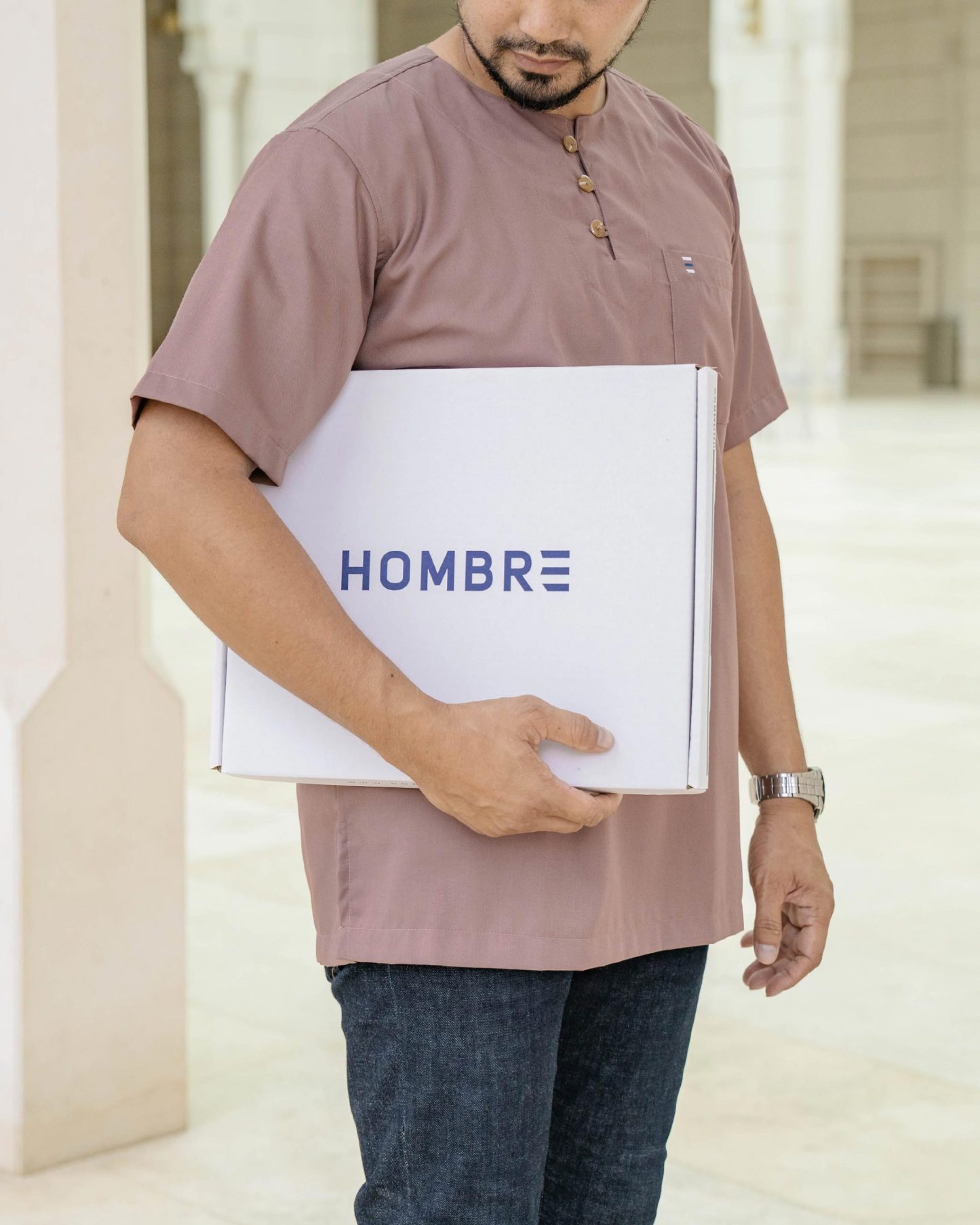 Kurta Saufi Hombre x MCC Lifestyle  - Dusty Purple