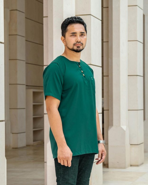 Kurta Saufi Hombre x MCC Lifestyle - Emerald Green