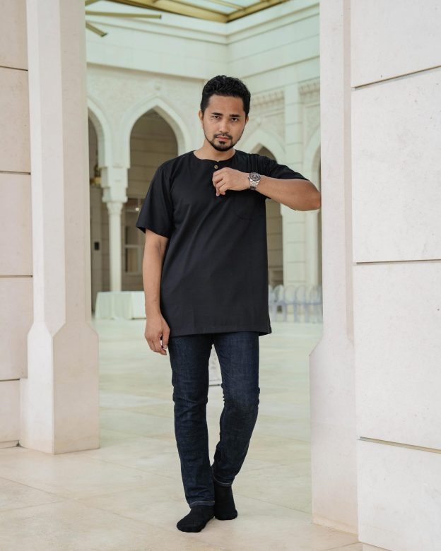 Kurta Saufi Hombre x MCC Lifestyle - Matte Black