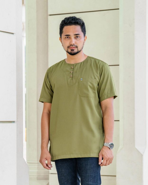 Kurta Saufi Hombre x MCC Lifestyle - Olive Green