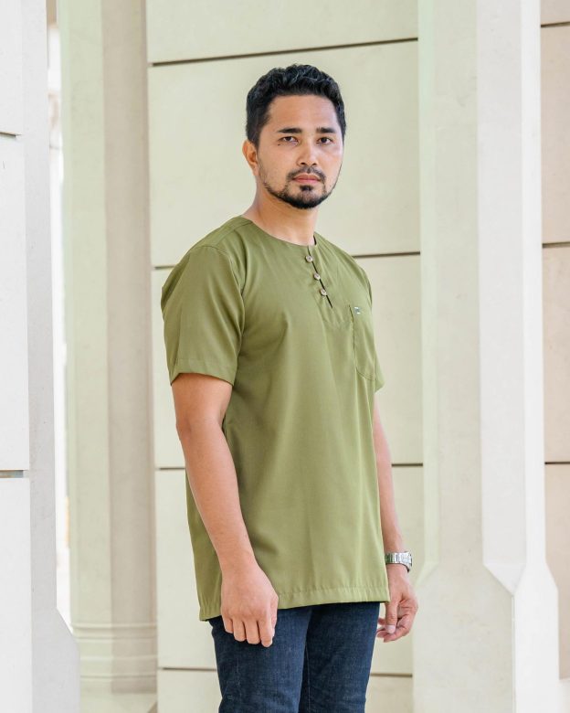 Kurta Saufi Hombre x MCC Lifestyle - Olive Green