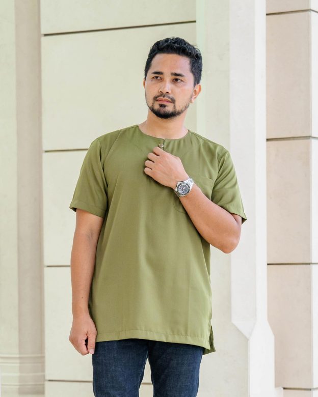 Kurta Saufi Hombre x MCC Lifestyle - Olive Green