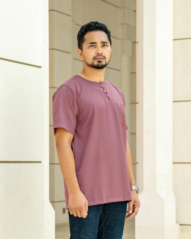Kurta Saufi Hombre x MCC Lifestyle - Rouge