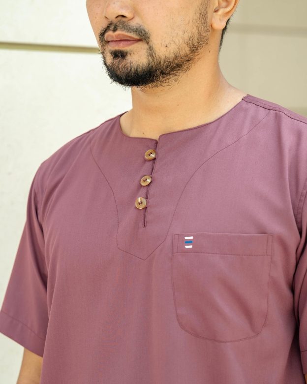 Kurta Saufi Hombre x MCC Lifestyle - Rouge