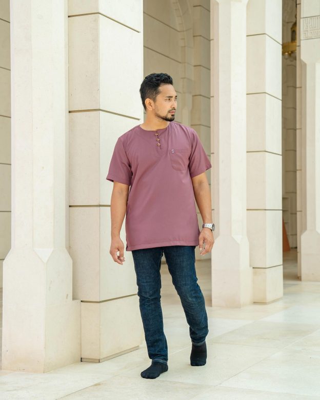 Kurta Saufi Hombre x MCC Lifestyle - Rouge