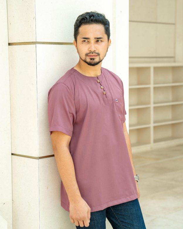 Kurta Saufi Hombre x MCC Lifestyle - Rouge