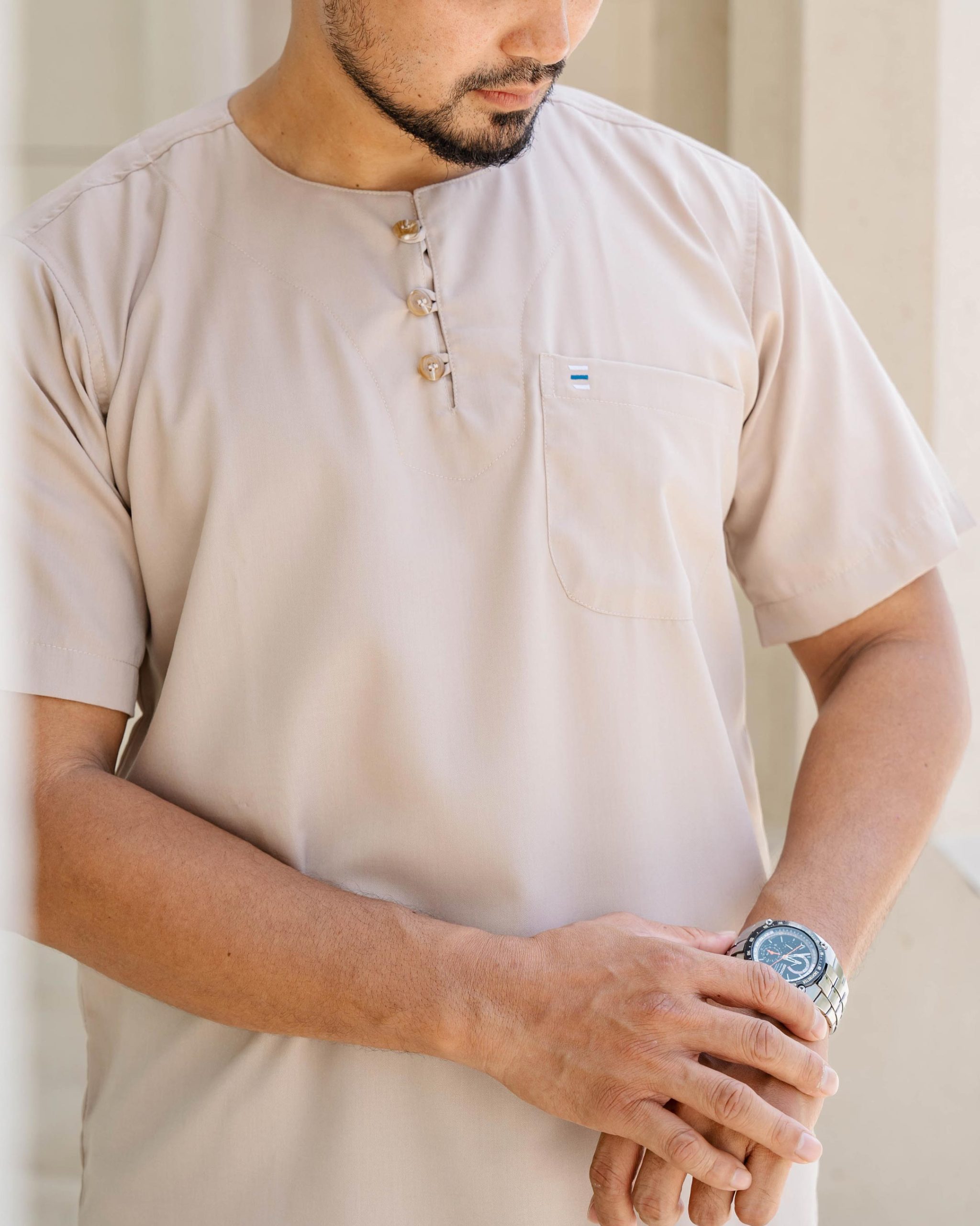 Kurta Saufi Hombre x MCC Lifestyle - Royal Beige