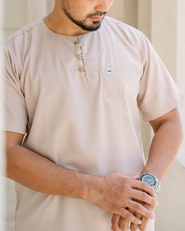 Kurta Saufi Hombre x MCC Lifestyle - Royal Beige
