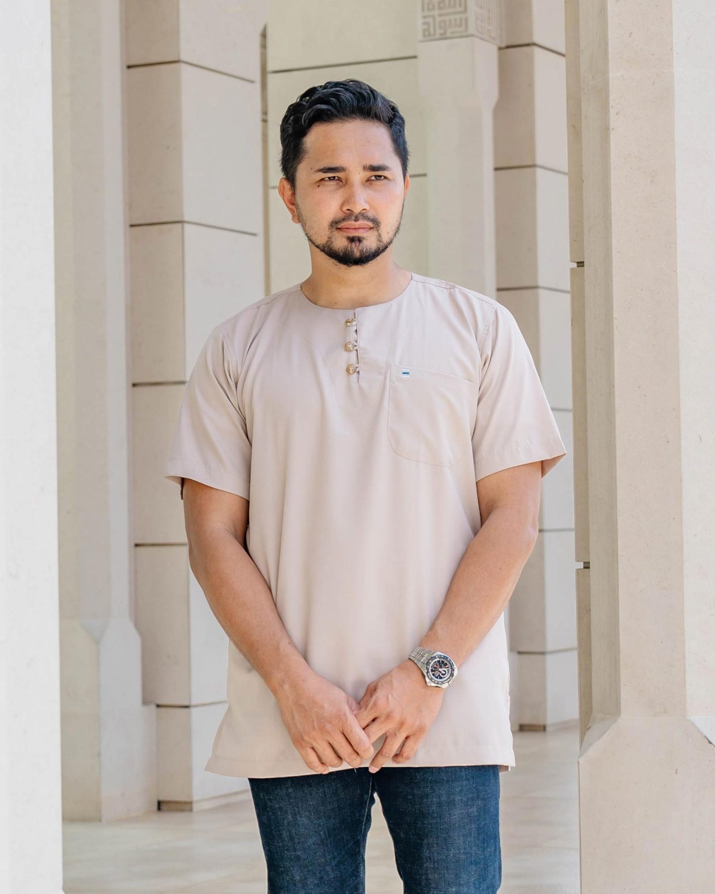 Kurta Saufi Hombre x MCC Lifestyle - Royal Beige