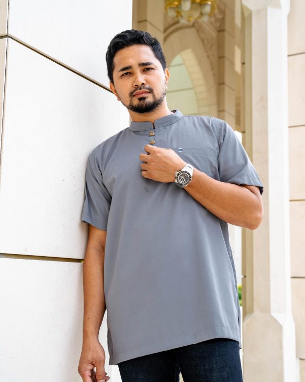 Kurta Eeman Hombre x MCC Lifestyle - Silver Grey