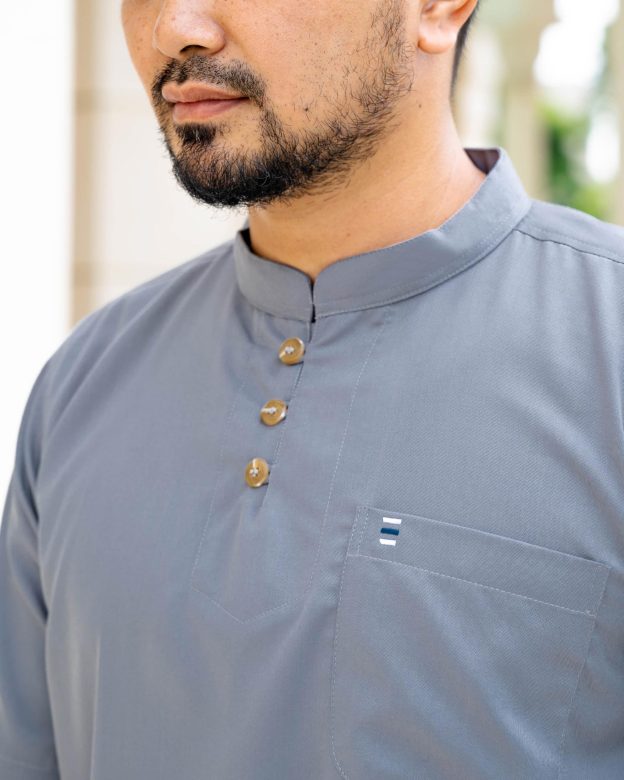Kurta Eeman Hombre x MCC Lifestyle - Silver Grey
