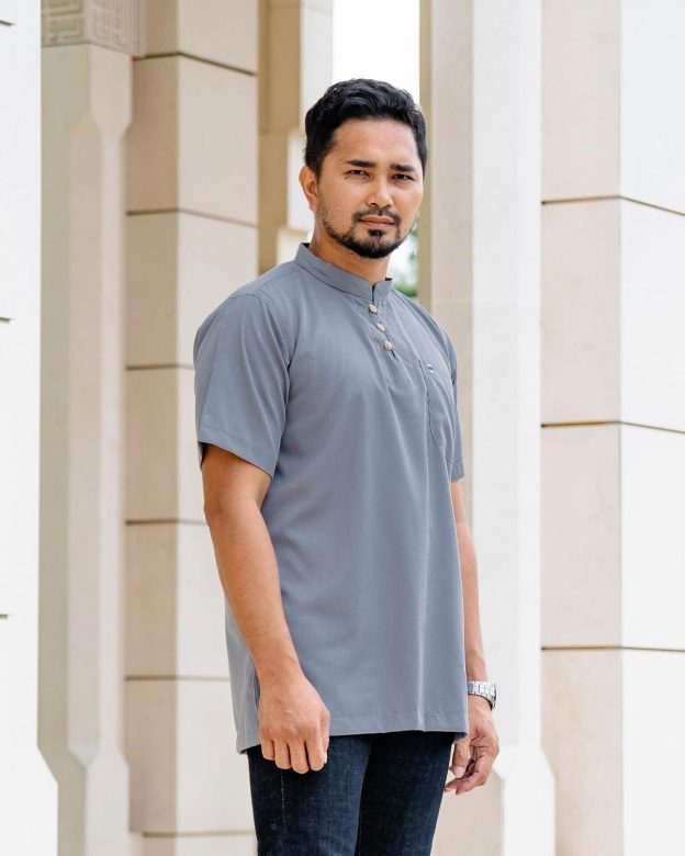 Kurta Eeman Hombre x MCC Lifestyle - Silver Grey