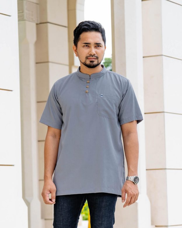 Kurta Eeman Hombre x MCC Lifestyle - Silver Grey