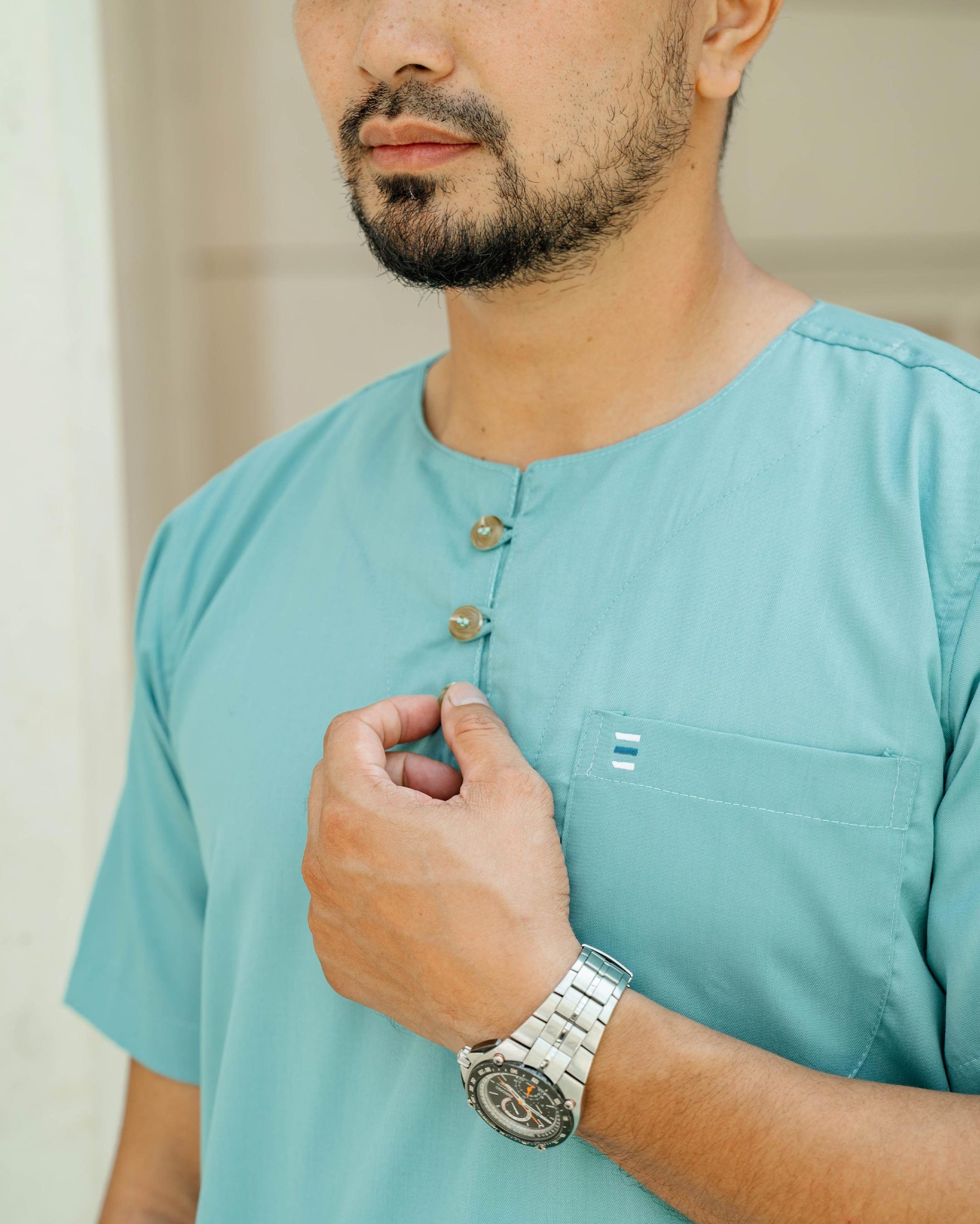 Kurta Saufi Hombre X MCC Lifestyle - Turquoise