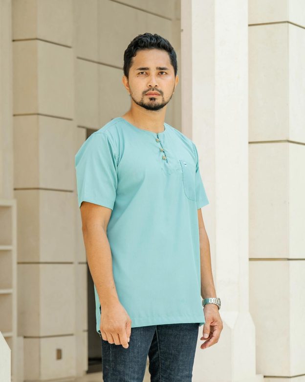 Kurta Saufi Hombre X MCC Lifestyle - Turquoise