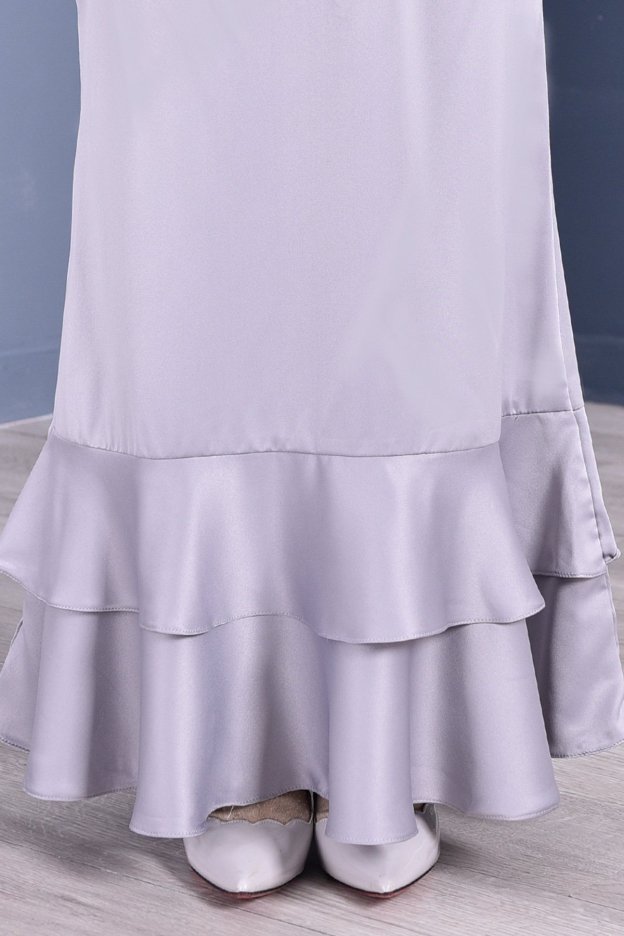 Baju Kurung Lace Allaire - Silver Lining
