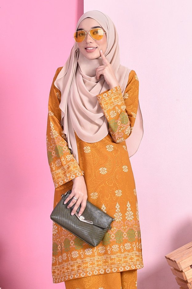 Baju Kurung Songket Amelia - Goldilocks