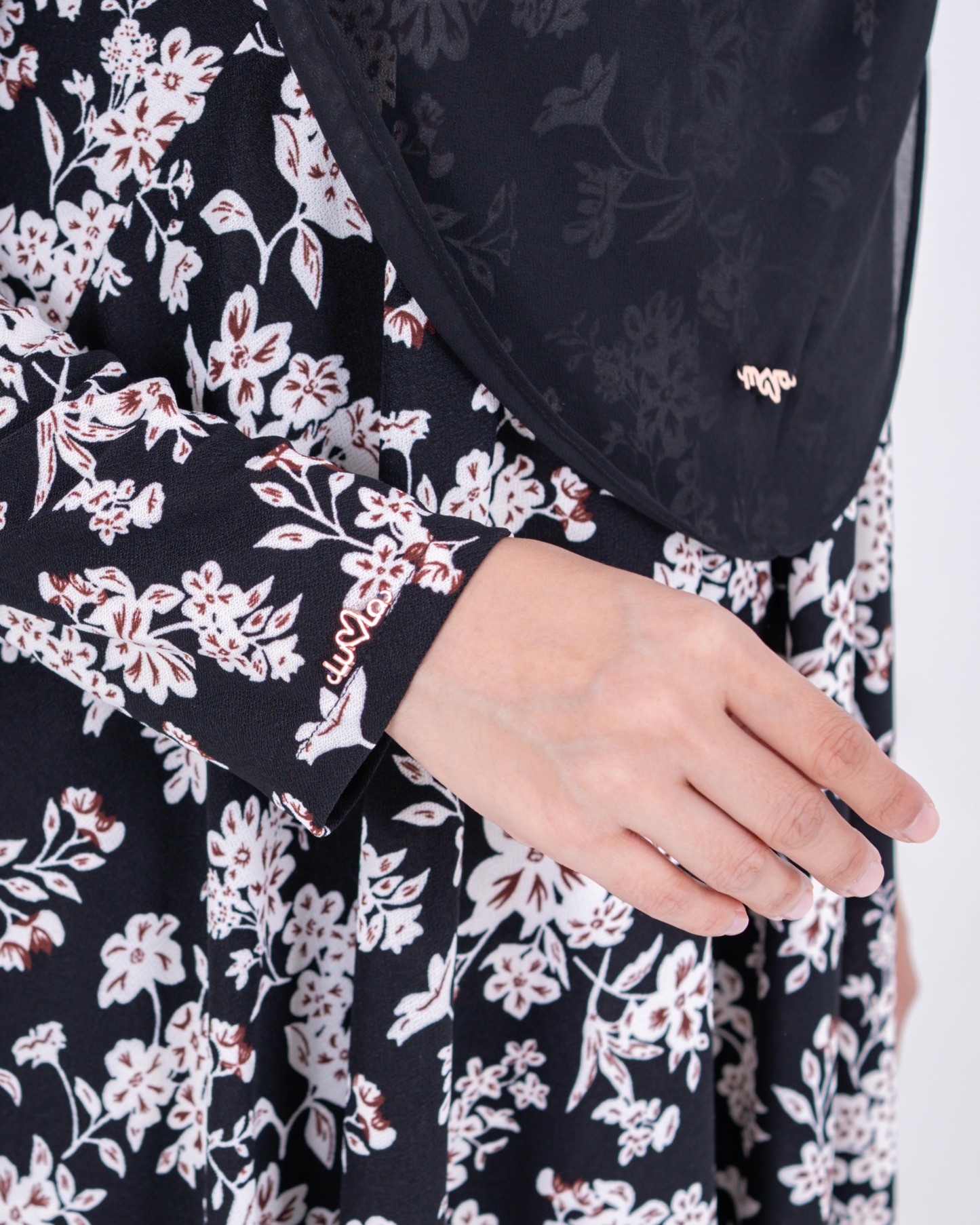 Baju Kurung Barbie Laciana - Aria Black