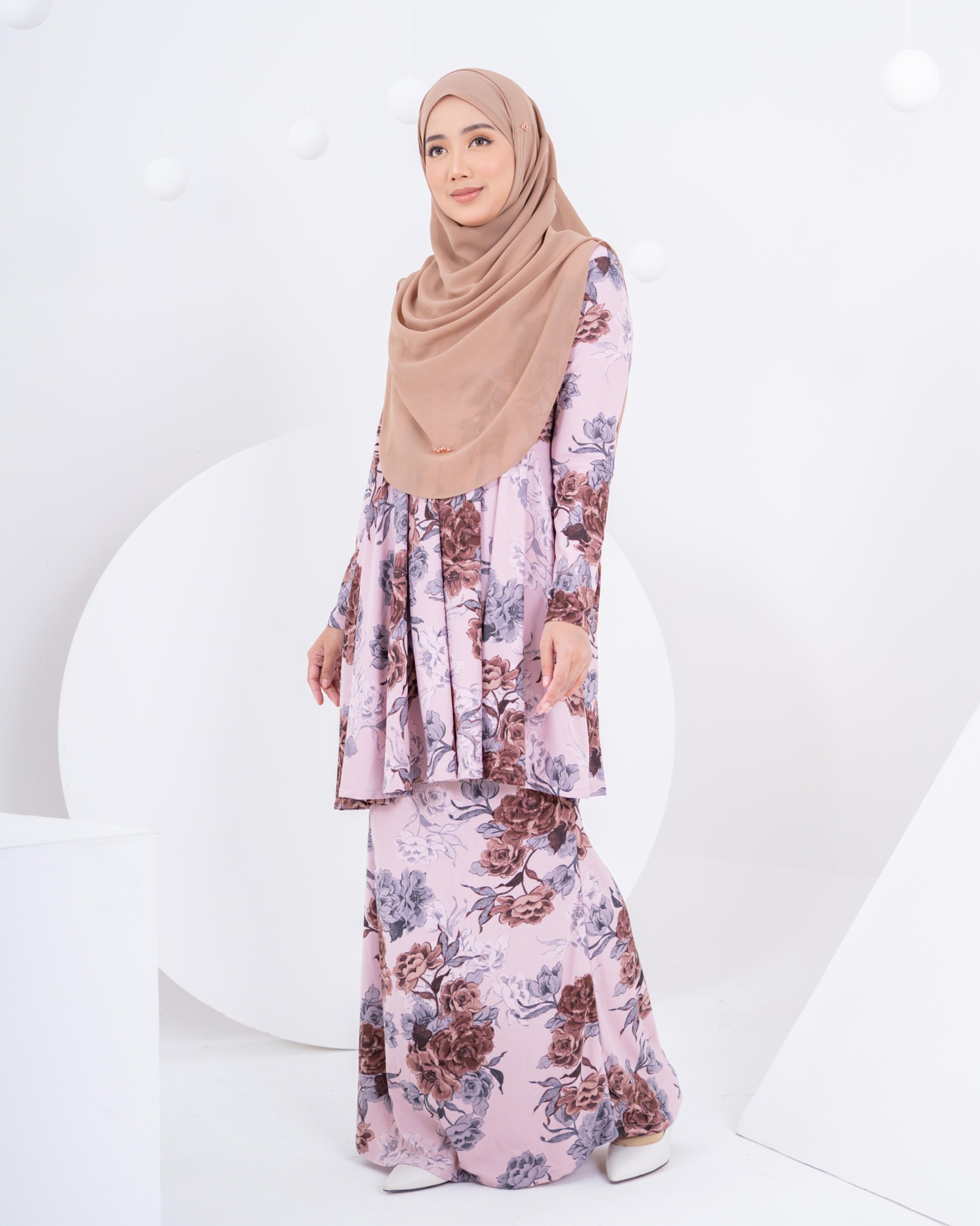 Baju Kurung Barbie Laciana - Madelyn Blush