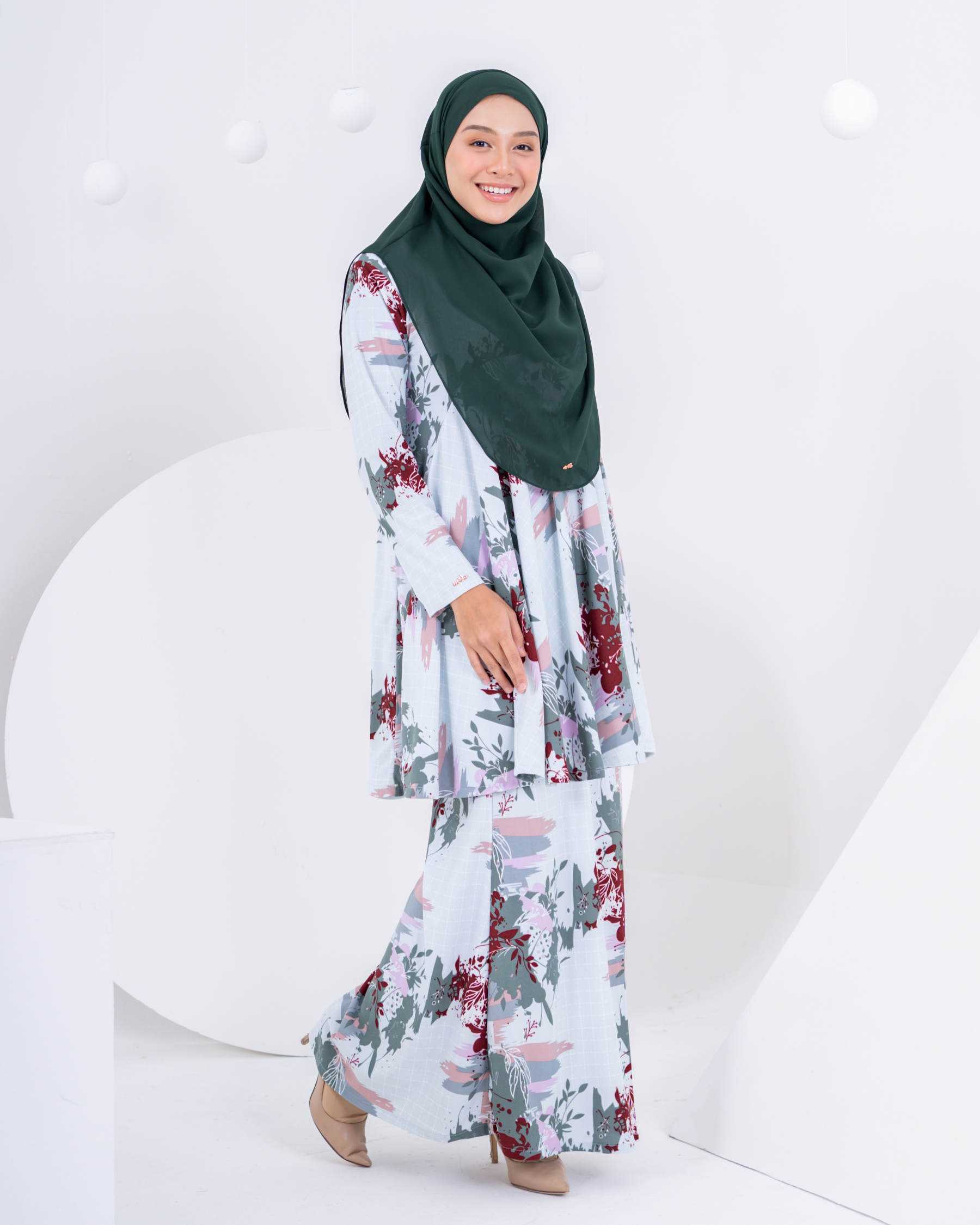 Baju Kurung Barbie Laciana - Margot Olive