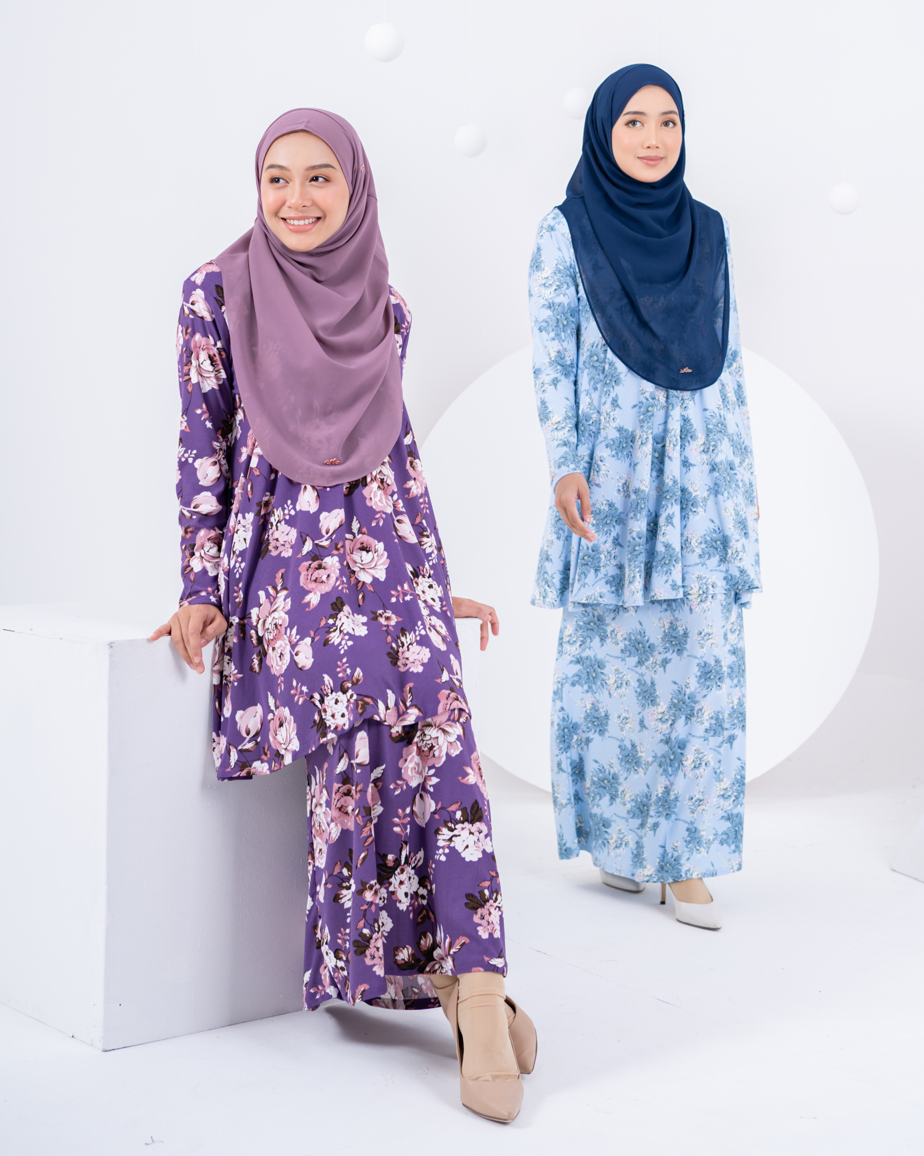 Baju Kurung Barbie Laciana - Aria Black