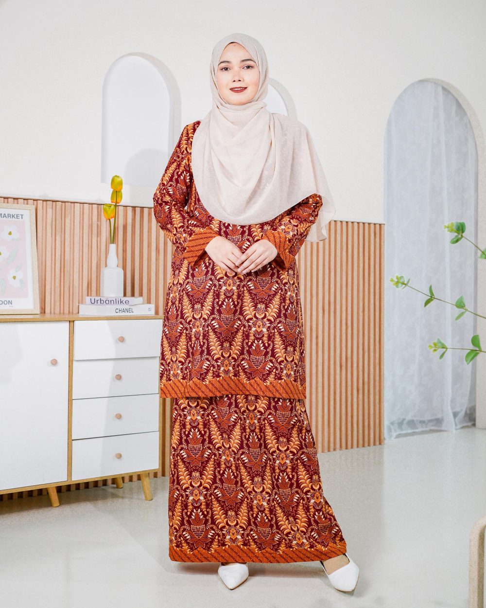 Baju Kurung Batik Safura