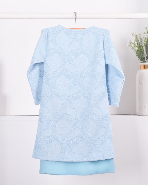 Baju Kurung Moden Lace Gygy Kids - Glorious Sky