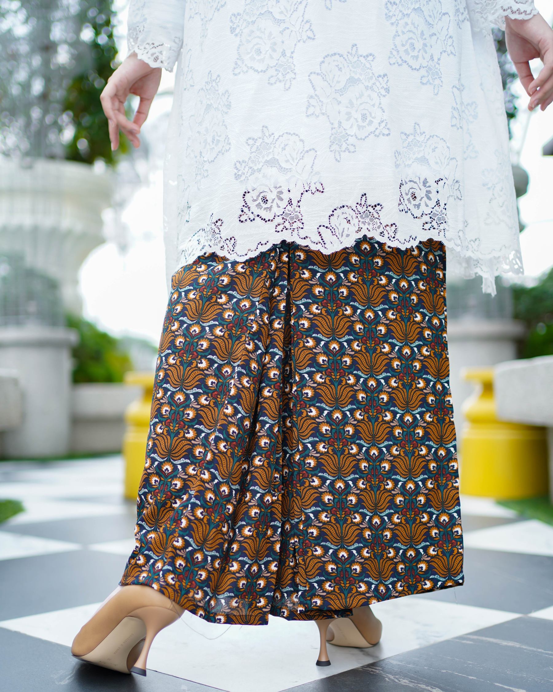 Baju Kurung Anastasia - Off White
