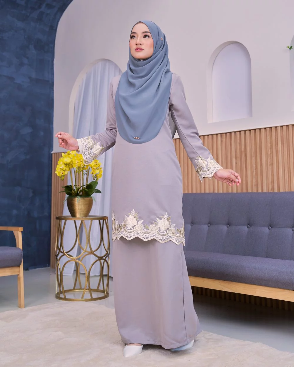 Baju Kurung Lace Safaira