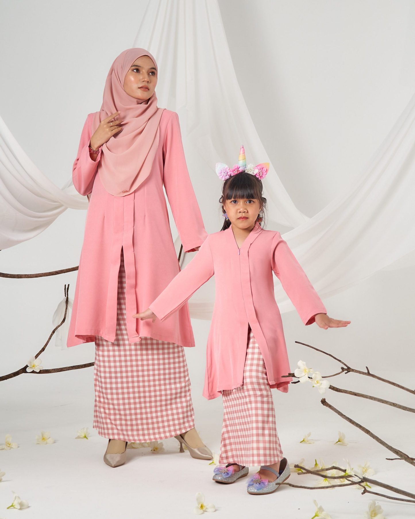 Baju Kebarung Printed Lani - Smoothie Watermelon