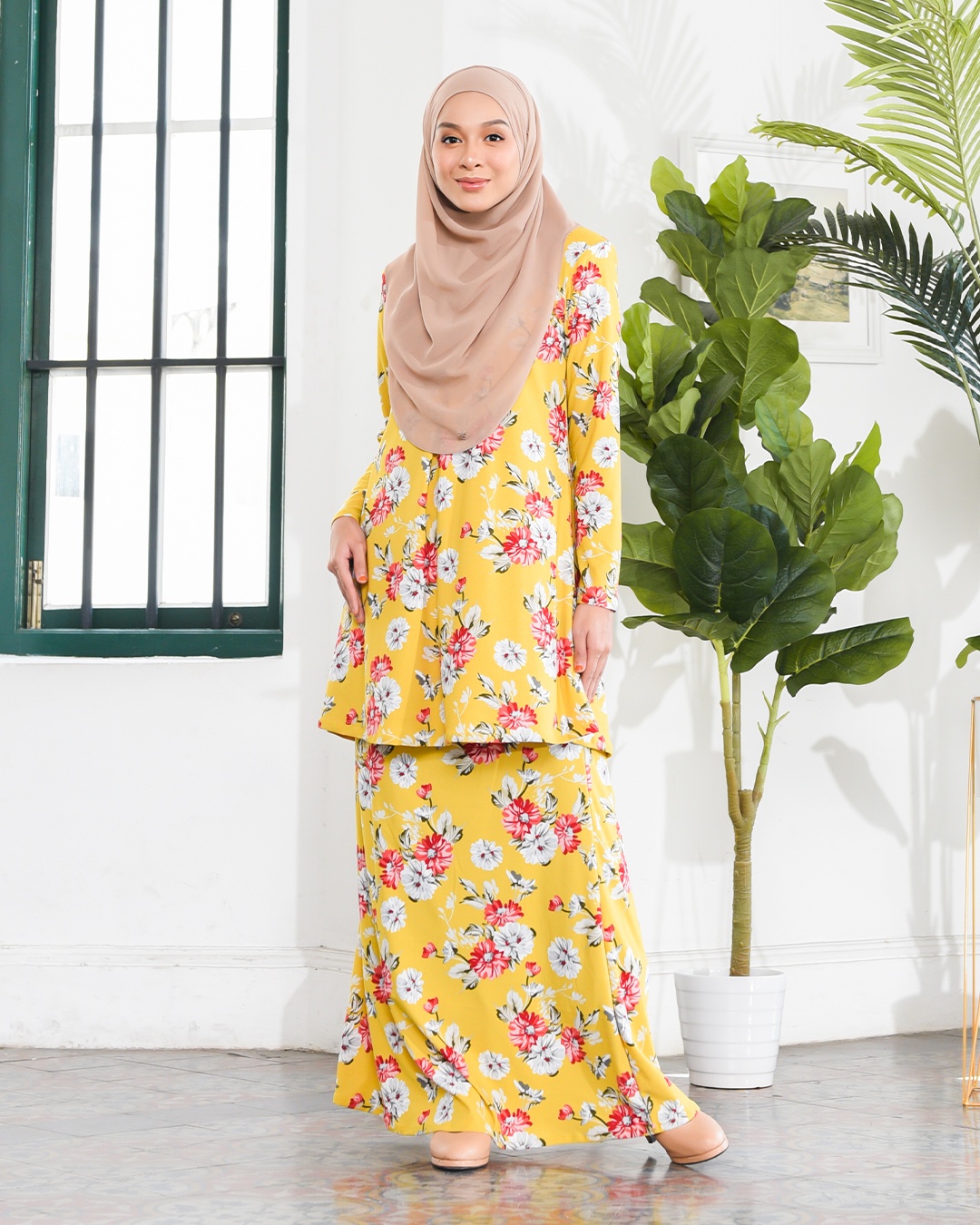 Kurung Lara – Aster Yellow