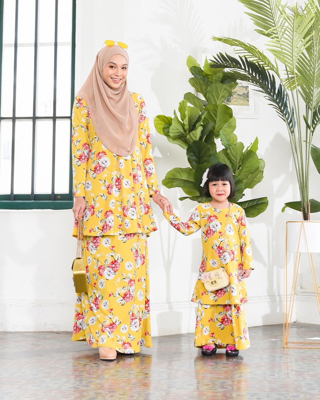 Kurung Lara – Aster Yellow