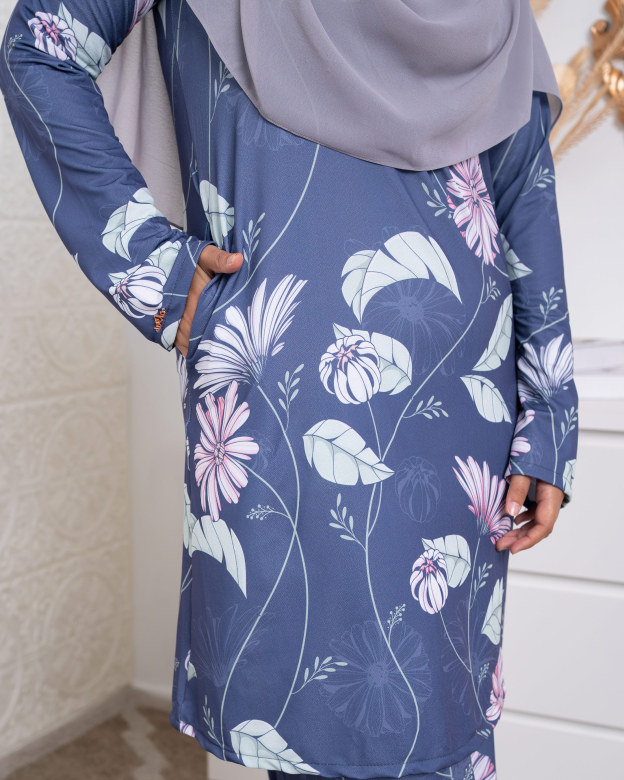 Baju Kurung Lara 2.0 - Battleship Aster