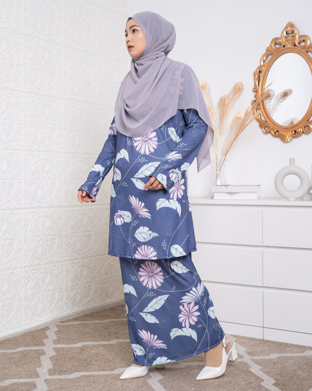 Baju Kurung Lara 2.0 - Battleship Aster