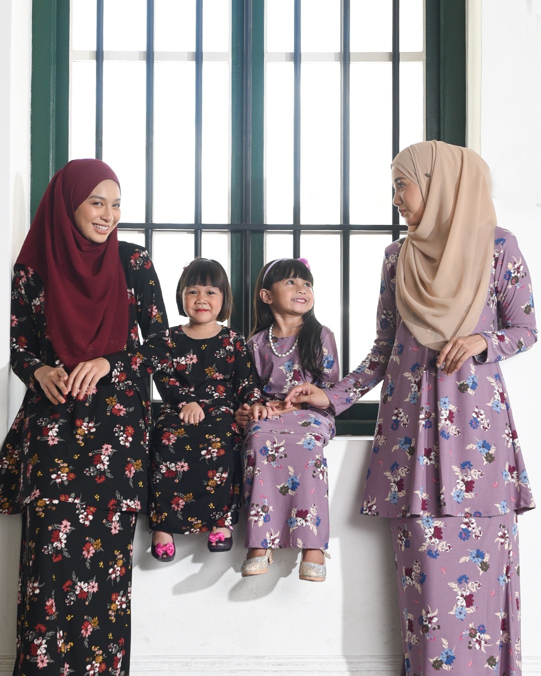 Kurung Lara – Primerose Black