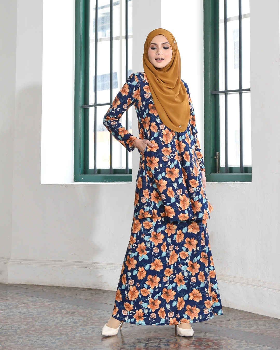 Kurung Lara – Diascia Blue