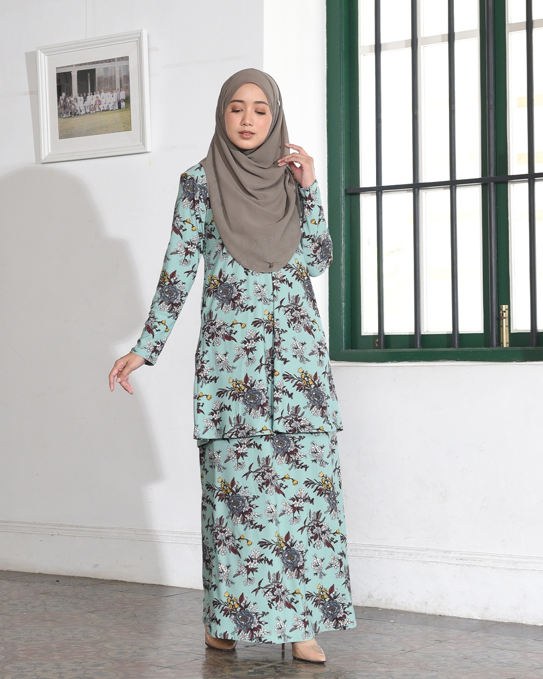 Kurung Lara - Geredenia Mint