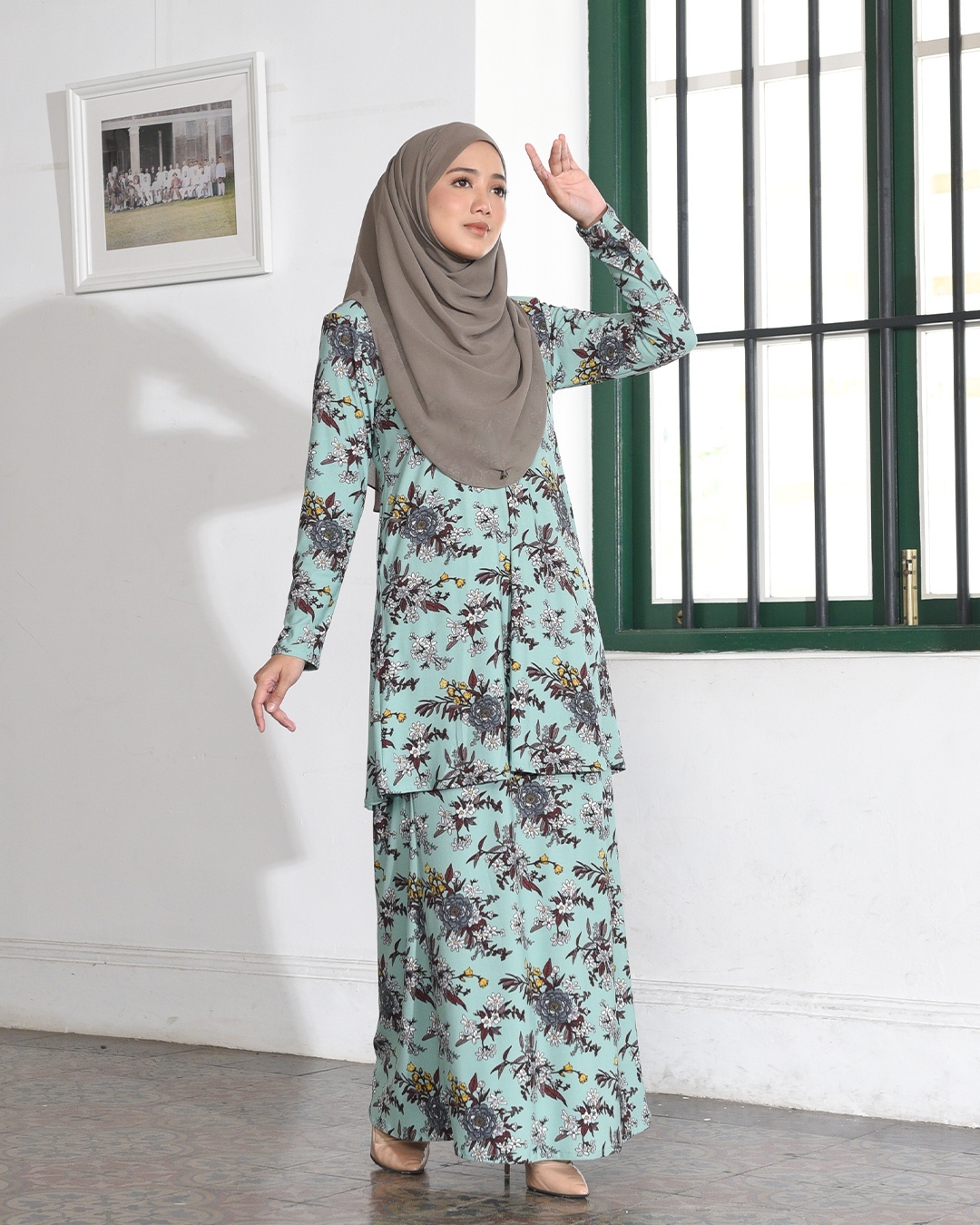 Kurung Lara - Geredenia Mint