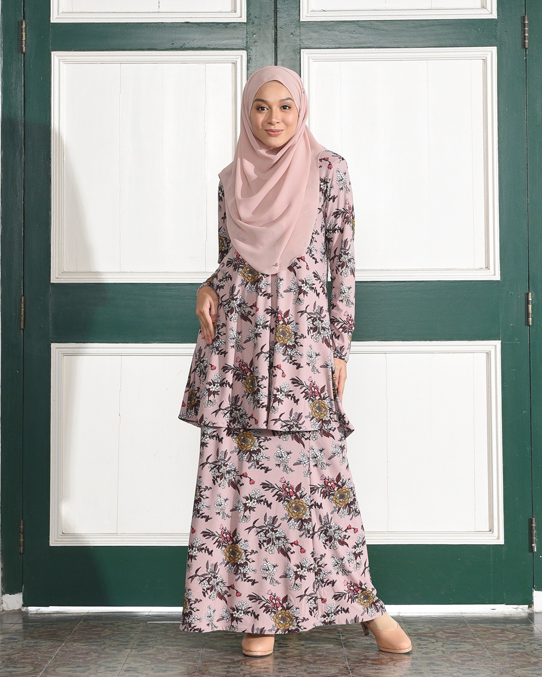 Kurung Lara - Geredenia Pink