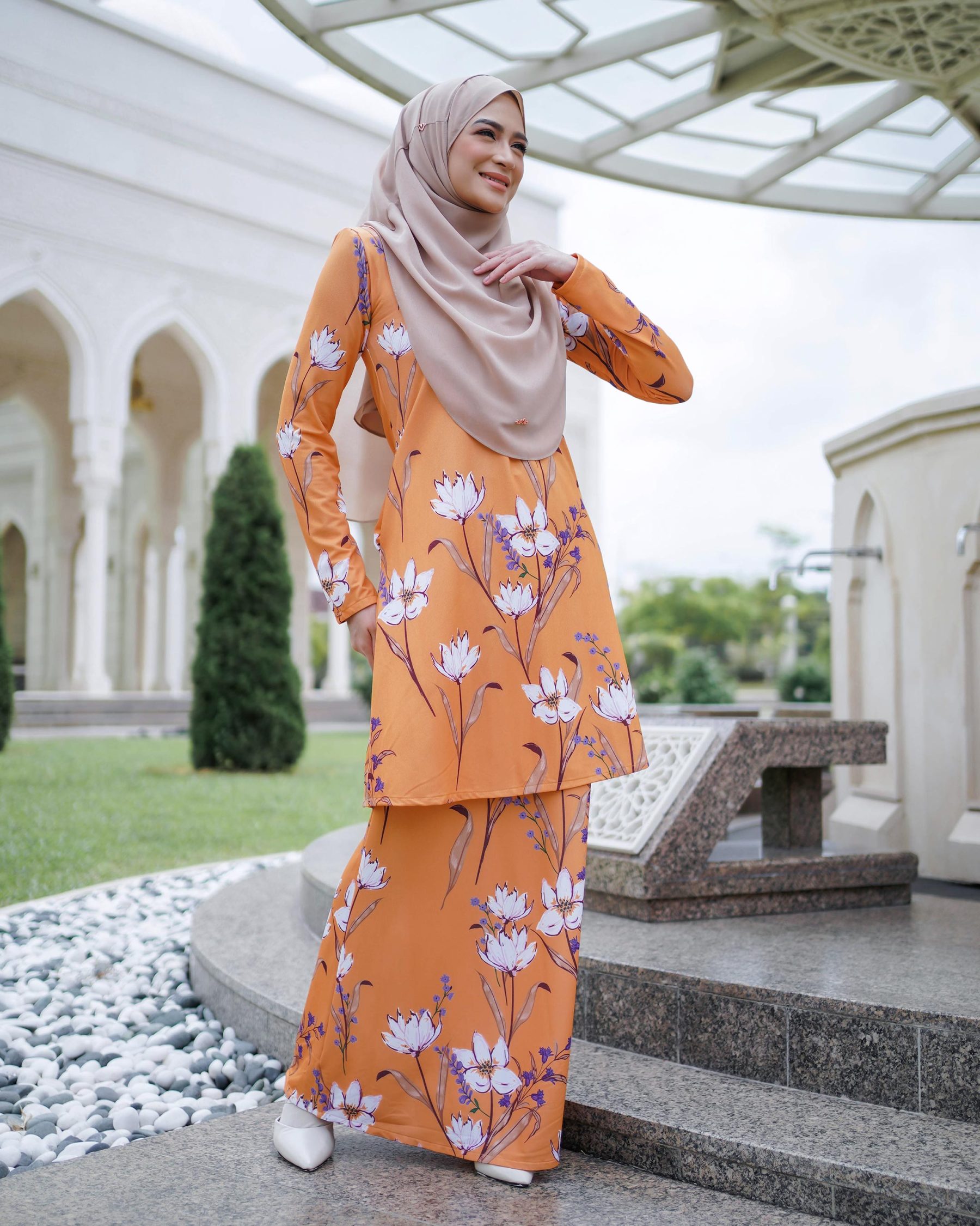 Baju Kurung Lara 2.0 - Lily Mustard