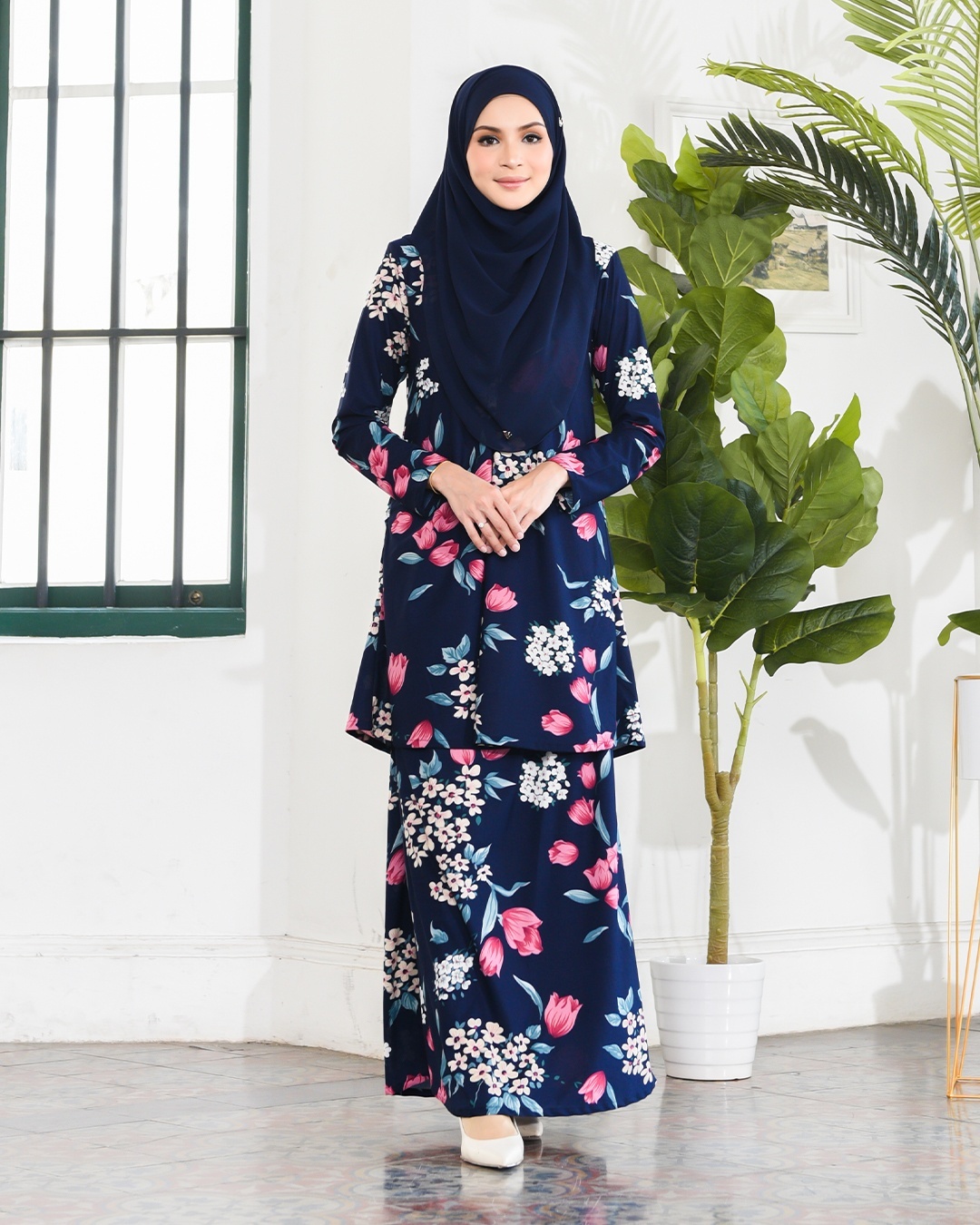 Kurung Lara - Midnight Blue