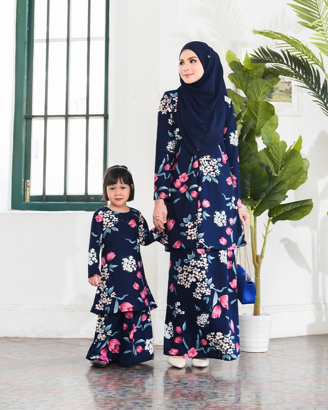 Kurung Lara - Midnight Blue