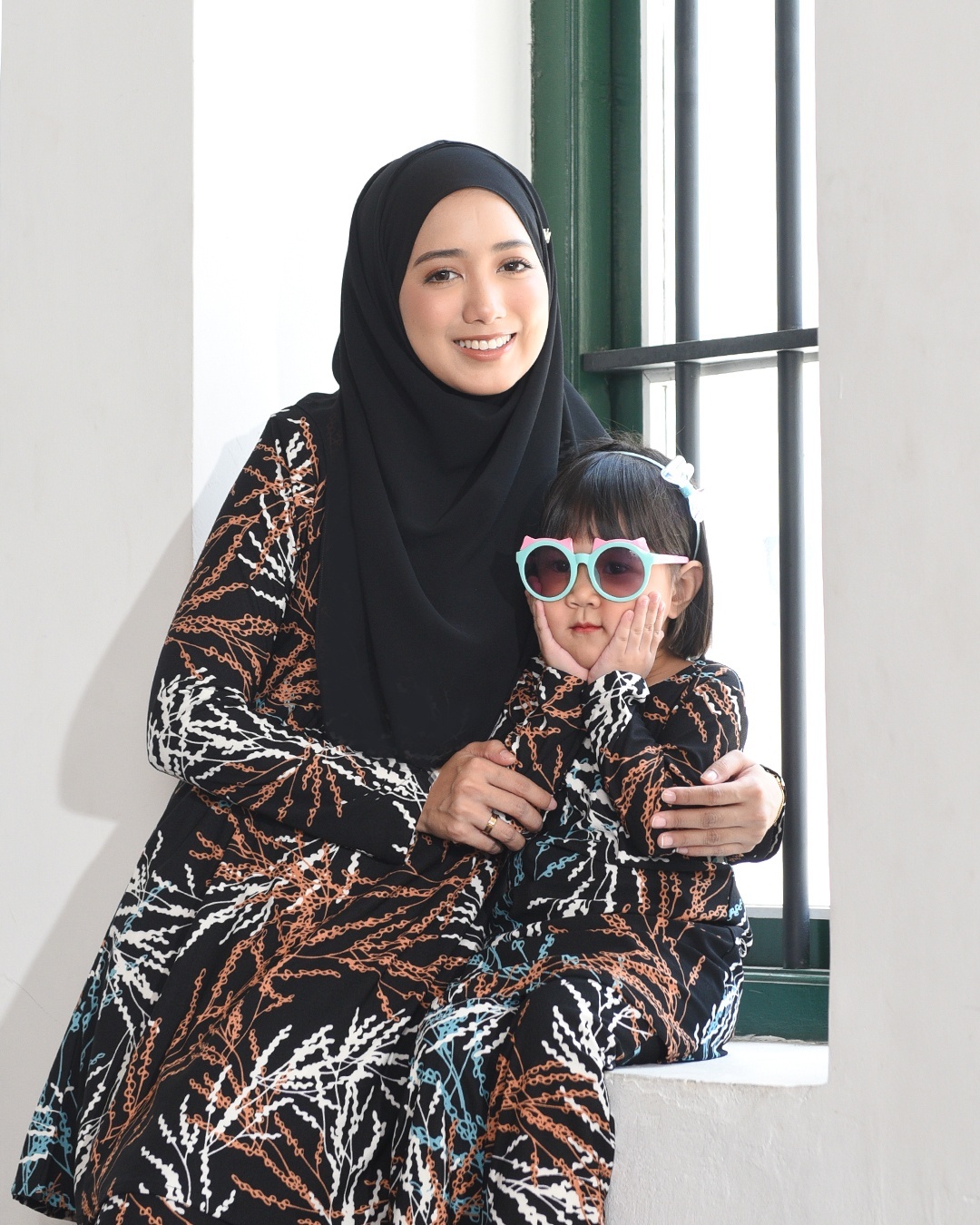 Kurung Lara Kids – Muscari Black
